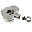 Pet Cremation Jewelry Stainless Steel Paw My Heart - Wide Heart-Jewelry-New Memorials-Afterlife Essentials