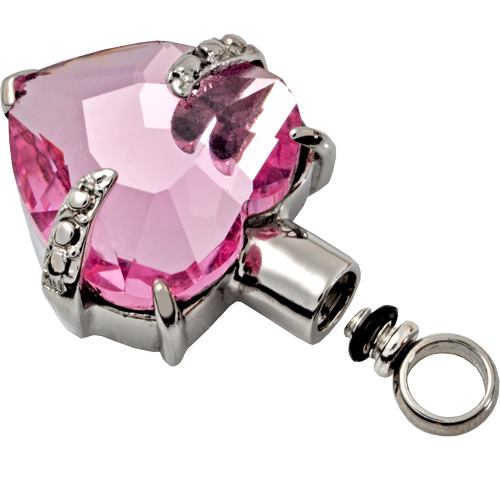 Stainless Steel Loyal Heart Cremation Jewelry-Jewelry-New Memorials-Afterlife Essentials