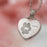 Heart Filigree Bail Actual Noseprint Pet Print Pendant Cremation Jewelry-Jewelry-New Memorials-Afterlife Essentials