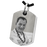 Dog Tag Photo Pendant Cremation Jewelry-Jewelry-New Memorials-Stainless Steel-Chamber (For Ashes)-Free Black Satin Cord-Afterlife Essentials