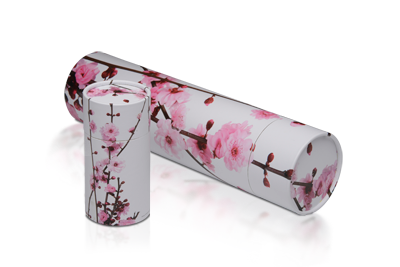 Pink Blossom Scattering Small Cremation Urn-Cremation Urns-Life Cycle Urns-Afterlife Essentials