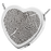 Heart Fingerprint Pendant Cremation Jewelry-Jewelry-New Memorials-925 Sterling Silver-Rim-Chamber (for ashes)-Afterlife Essentials