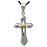 Premium Stainless Steel Cross My Heart Cremation Jewelry-Jewelry-New Memorials-Afterlife Essentials