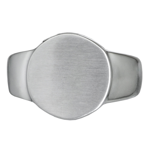 Stainless Steel Round Ring Cremation Jewelry-Jewelry-New Memorials-Afterlife Essentials