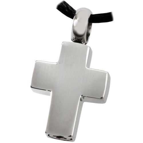 Stainless Steel Remembrance Cross Pendant Cremation Jewelry-Jewelry-New Memorials-Afterlife Essentials
