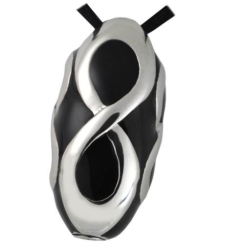 Premium Stainless Steel Infinity Bead Cremation Jewelry-Jewelry-New Memorials-Afterlife Essentials