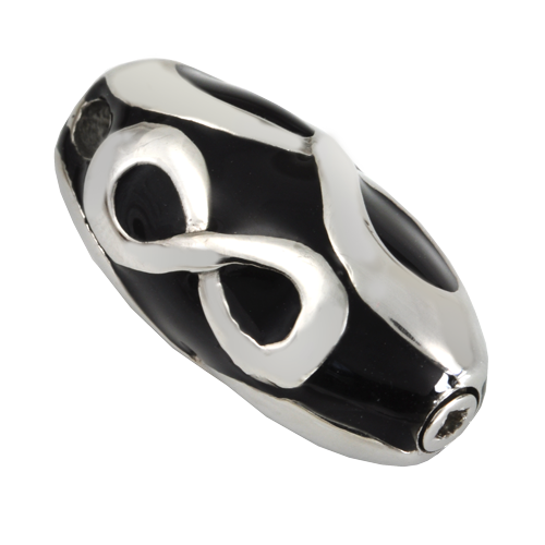 Premium Stainless Steel Infinity Bead Cremation Jewelry-Jewelry-New Memorials-Afterlife Essentials