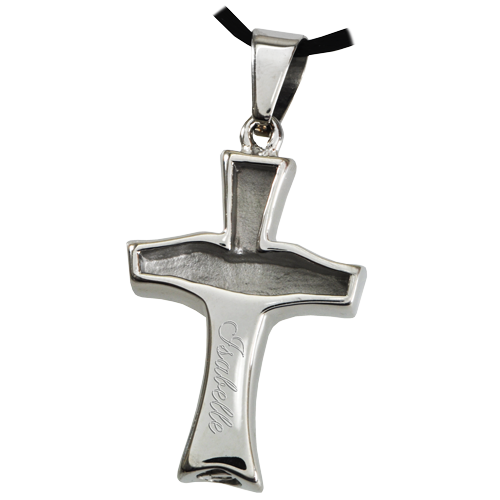 Premium Stainless Steel Claddagh Cross Two - Tone Cremation Jewelry-Jewelry-New Memorials-Afterlife Essentials