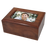 Memory Slider Wood Box With Photo Window 80 cu in Cremation Urn-Cremation Urns-New Memorials-Afterlife Essentials