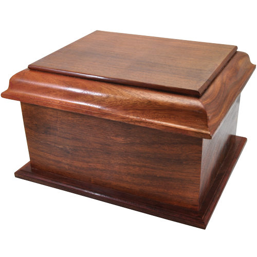 Stately Wood Pet 200 cu in Cremation Urn-Cremation Urns-New Memorials-Afterlife Essentials