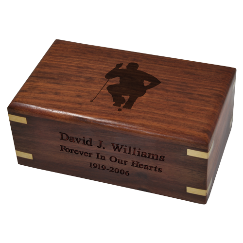 Perfect Simple Wood Box 10 cu in Cremation Urn-Cremation Urns-New Memorials-Afterlife Essentials