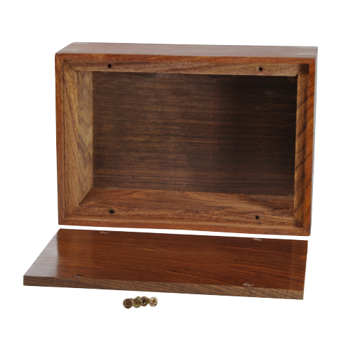 Perfect Simple Wood Box Dog 38 cu in Cremation Urn-Cremation Urns-New Memorials-Afterlife Essentials