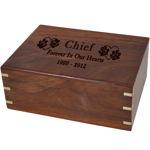 Pet urn box online