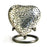 Classic Engraved Silver Oak Heart Keepsake with velvet box Cremation Urn-Cremation Urns-Terrybear-Afterlife Essentials