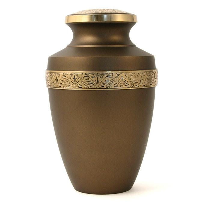 Grecian Rustic Bronze Large/Adult Cremation Urn-Cremation Urns-Terrybear-Afterlife Essentials