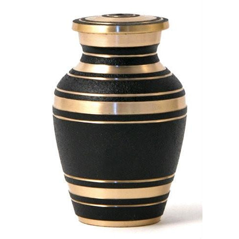Elite Onyx 6 Keepsake Set with velvet bag Cremation Urn-Cremation Urns-Terrybear-Afterlife Essentials