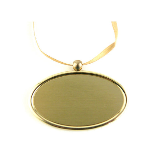 Golden Oval Urn Pendant-Accessories-Terrybear-Afterlife Essentials