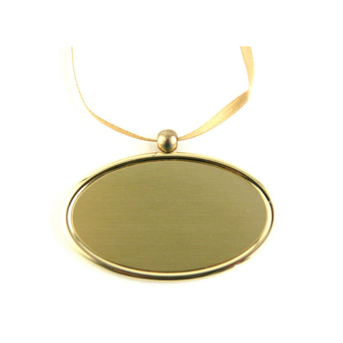 Golden Oval Urn Pendant-Jewelry-Terrybear-Afterlife Essentials
