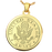 Round Military Pendant Cremation Jewelry-Jewelry-New Memorials-Afterlife Essentials