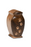 Black Walnut and Beech Woods Pet Urn with Five Paws 40cu-Cremation Urns-Bogati-Afterlife Essentials