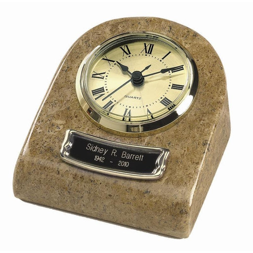 TT-71 Mini Clock Marble Keepsake Cremation Urn-Cremation Urns-Urns of Distinction-Afterlife Essentials