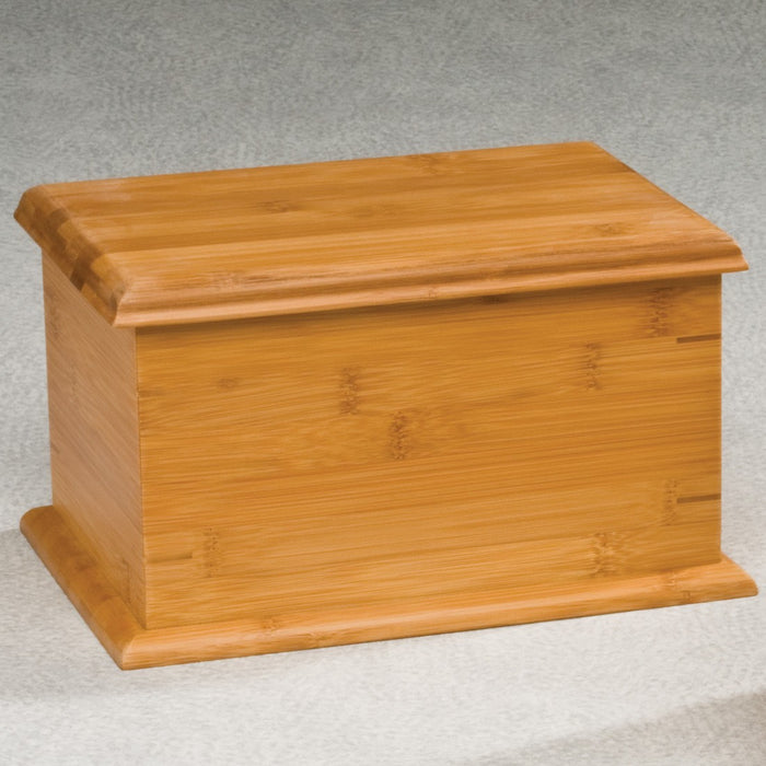 Bamboo Simplicity 240 cu in Cremation Urn-Cremation Urns-Infinity Urns-Afterlife Essentials