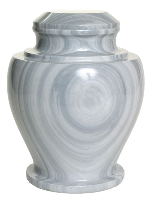 Carpel Galaxy Gray Natural Marble Adult 220 cu in Cremation Urn-Cremation Urns-Bogati-Afterlife Essentials