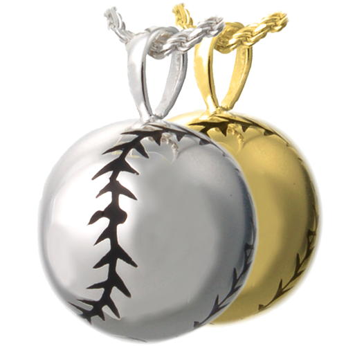 Softball Cremation Jewelry-Jewelry-New Memorials-Afterlife Essentials