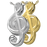 Treble Clef Cremation Jewelry-Jewelry-New Memorials-Afterlife Essentials