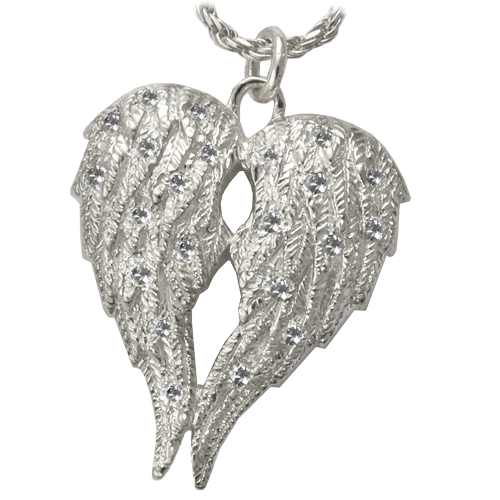 My Angel Double Chamber Pendant Cremation Jewelry-Jewelry-New Memorials-Afterlife Essentials
