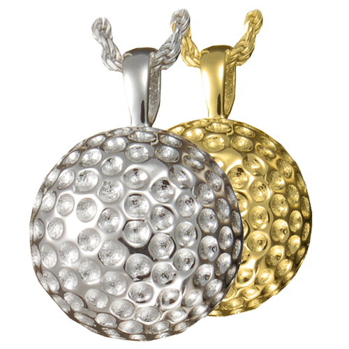 Sports Golf Ball Pendant Cremation Jewelry-Jewelry-New Memorials-Afterlife Essentials