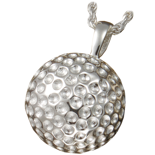 Sports Golf Ball Pendant Cremation Jewelry-Jewelry-New Memorials-Afterlife Essentials