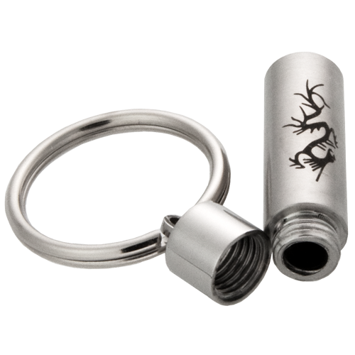 Dragon Cylinder Cremation Keychain-Jewelry-New Memorials-Afterlife Essentials