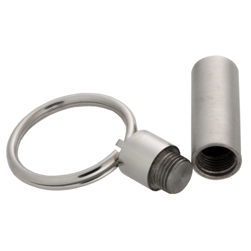 Plain Cylinder Cremation Keychain-Jewelry-New Memorials-Afterlife Essentials