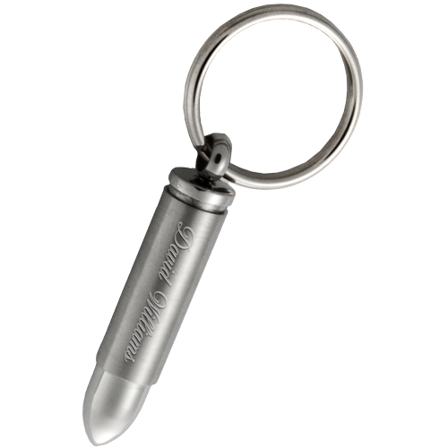 Plain Bullet Cremation Keychain-Jewelry-New Memorials-Afterlife Essentials