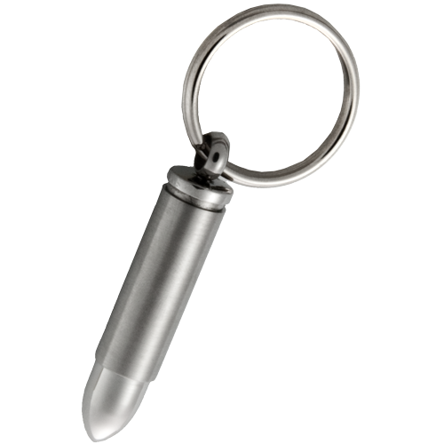 Plain Bullet Cremation Keychain-Jewelry-New Memorials-Afterlife Essentials