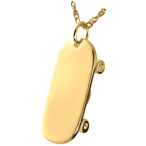 Skateboard Pendant Cremation Jewelry-Jewelry-New Memorials-Afterlife Essentials