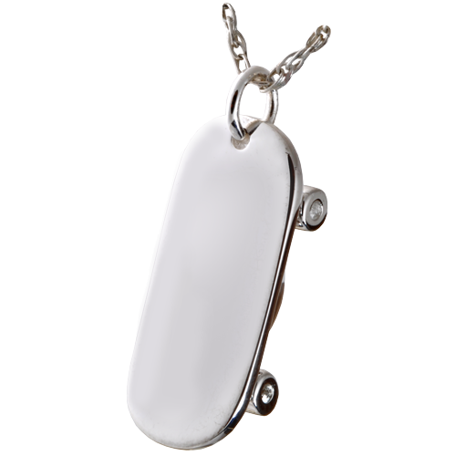 Skateboard Pendant Cremation Jewelry-Jewelry-New Memorials-Afterlife Essentials