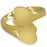 Double Chamber Heart Ring Urn Cremation Jewelry-Jewelry-New Memorials-14K Gold Plating (14K over sterling silver) allow 4-5 weeks-5-Afterlife Essentials
