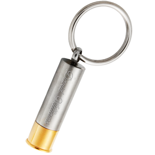 Stainless Steel Shotgun Shell Cremation Keychain-Jewelry-New Memorials-Afterlife Essentials