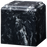 Cube Cultured Marble Adult 280 cu in Cremation Urn-Cremation Urns-Bogati-Black-Afterlife Essentials