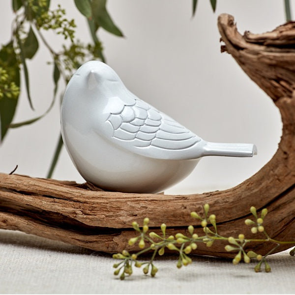 Songbird Keepsake Pearl Cremation Urn-Cremation Urns-Terrybear-Afterlife Essentials