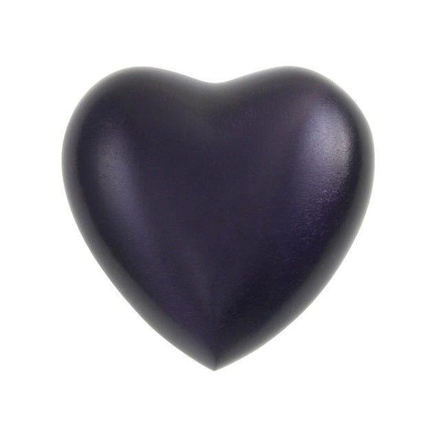 Monterey Purple Heart Keepsake with velvet box Cremation Urn-Cremation Urns-Terrybear-Afterlife Essentials