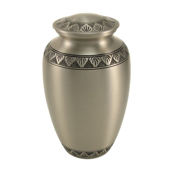 Athena Classic Pewter Large/Adult Cremation Urn-Cremation Urns-Terrybear-Afterlife Essentials