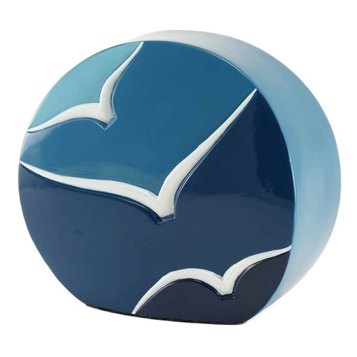 Windham Going Home Glossy Blue Cremation Urn-Cremation Urns-Terrybear-Afterlife Essentials