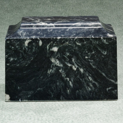 Majesty Ebony Simulated Marble Adult 210 cu in Cremation Urn-Cremation Urns-Infinity Urns-Afterlife Essentials