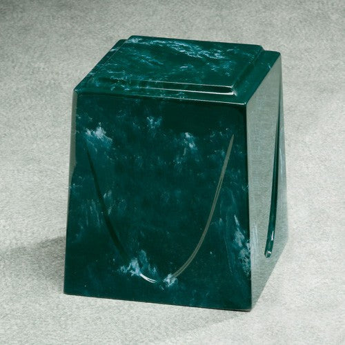 Saturn Evergreen Simulated Marble Adult 201 cu in Cremation Urn-Cremation Urns-Infinity Urns-Afterlife Essentials