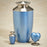 Fall Meadows Series Cornflower Heart Brass 3 cu in Cremation Urn-Cremation Urns-Infinity Urns-Afterlife Essentials