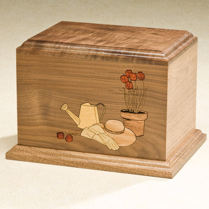 The Gardener Wood 195 cu in Cremation Urn-Cremation Urns-Infinity Urns-Afterlife Essentials