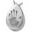 Teardrop Handprint Pendant Cremation Jewelry-Jewelry-New Memorials-925 Sterling Silver-Chamber (for ashes)-Afterlife Essentials